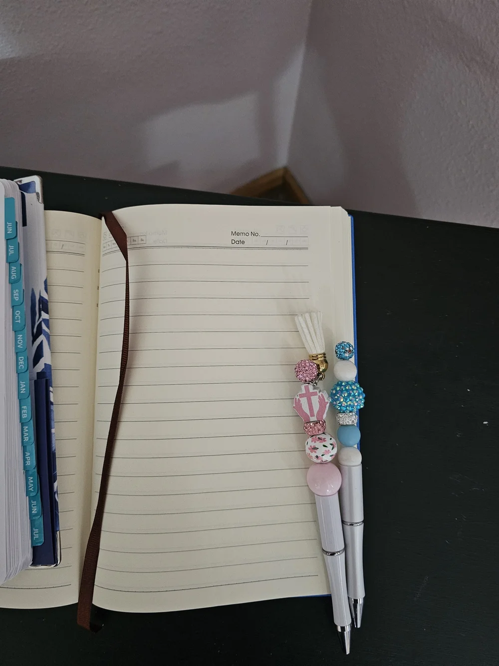 Difference Maker Teal Journal & Blue Floral 2025-2026 Planner Set